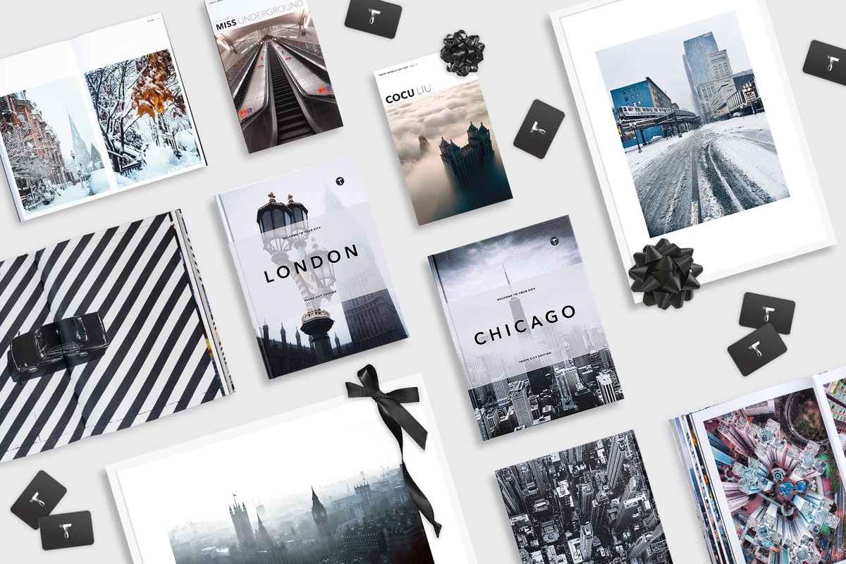 TropeReader's tweet image. It’s not too early to start shopping for the holidays! 🎁 Be on top of your gift search to make sure everything arrives in time. ⌚ We’ve created a helpful guide of Trope gifts – find a book or a print for everyone on your list. #linkinbio