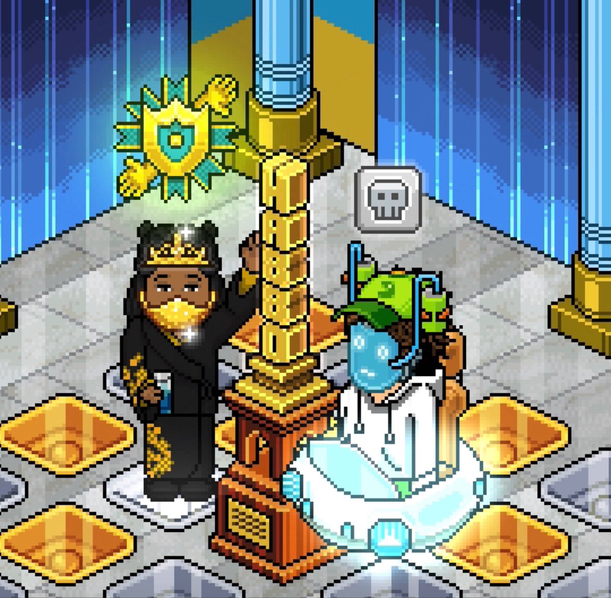 Bruto900's tweet photo. Hoera, gefeliciteerd met jullie 7e verjaardag. Habbonaam: Bruto900
#HabboAmbas7jaar @Habbo_Staff

Foto met Habbo NL/BE Ambassadeur Iza620 (@Iza6201) https://t.co/N7Nq390Bgf