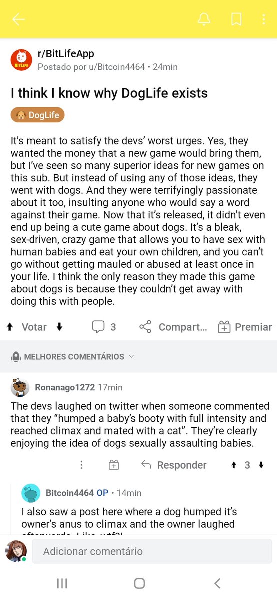 Candywritersuc1's tweet photo. @BitLifeApp #boycottcandywriter https://t.co/D3c43GnjvM