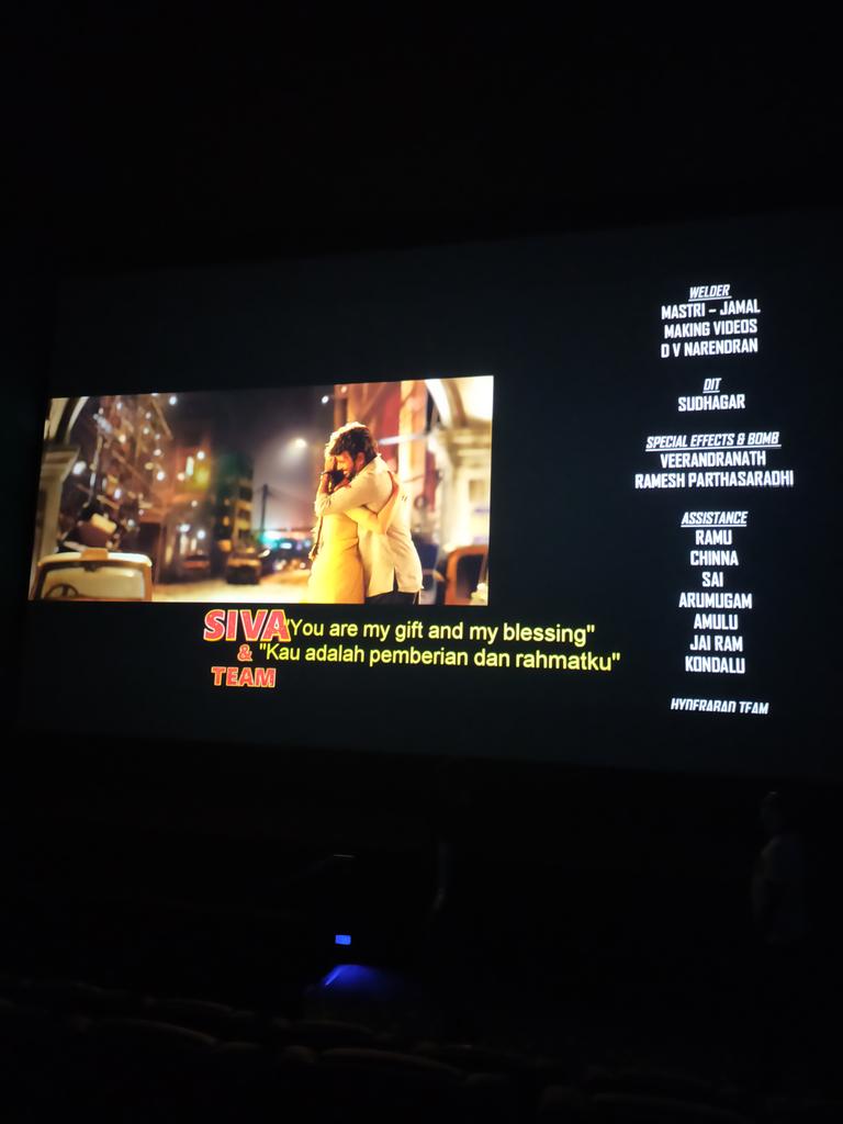 culbulpanbay's tweet photo. @directorsiva 
#Annaatthe 
It was a good movie like it good job had good time with my family https://t.co/WXrzDrMISc