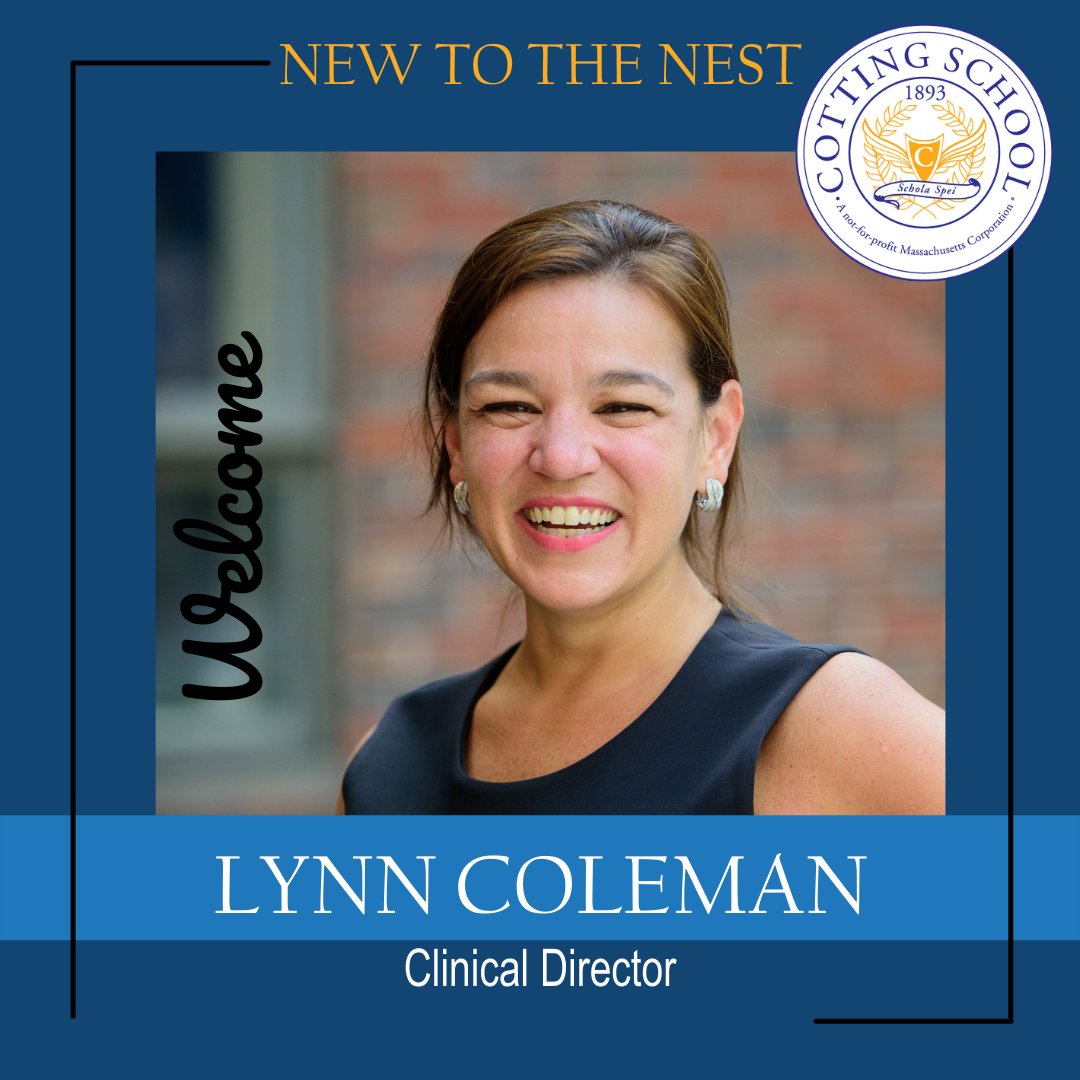 CottingSchool's tweet photo. New to the Nest! Welcome to the team, Lynn!
#NewToTheNest #Falcons #StaffIntroductions #WelcomeToTheTeam #CottingSchool #AccessibleEducation #SpecialEducation https://t.co/g7qZK6Hx6k