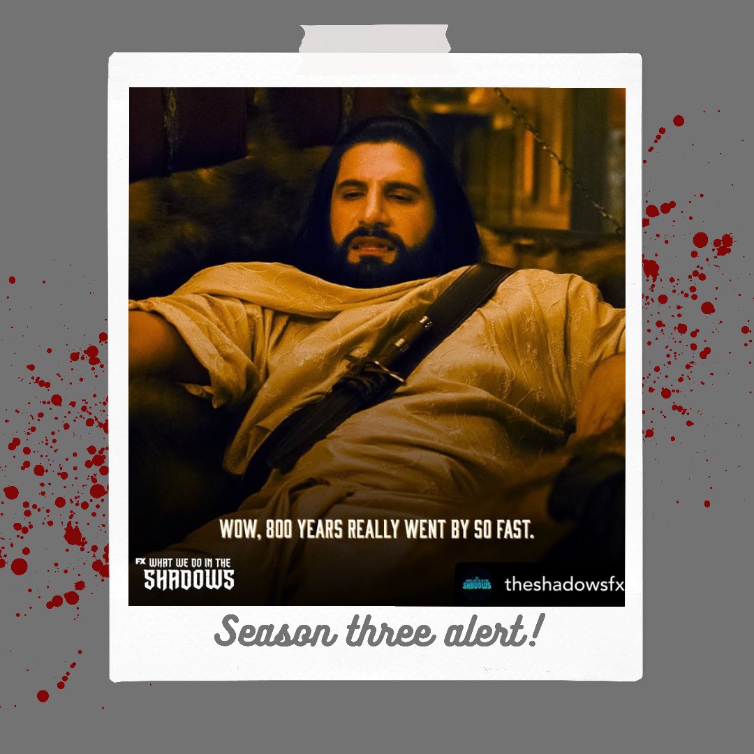 Heyitstwogirls's tweet photo. New Episode alert🚨 

Season three of @theshadowsfx is officially complete, and we have so many things to say! 

Check out the podcast from our (NEW) linktree! 
#podcast #podernfamily #whatwedointheshadows #hulu #fx #tv #comedy https://t.co/gvOnfw4nHd