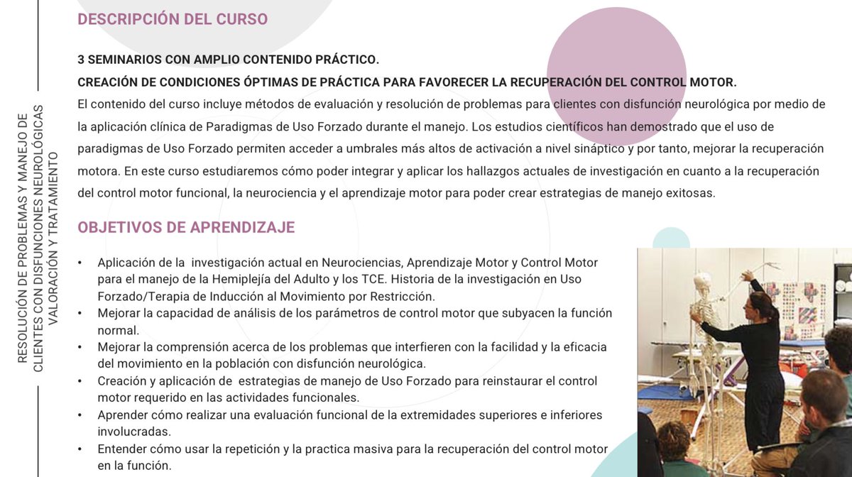 CEN_NEURO's tweet photo. Nuevo curso en CEN Academy!!
Nueva edición del curso oficial de Forced Use, con Susan Woll, Marta González y Jan Utley.
Inscripciones en:
https://t.co/an6Kw6Fgft
#terapiasintensivas #forceduse #forceduseutleywoll #forcedusetherapy #neurorrehabilitación #cenacademy https://t.co/L4D9lsPTYd