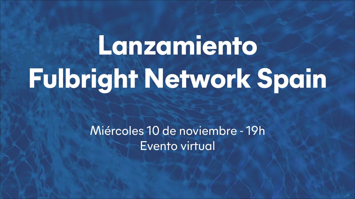 Fulbright Network Spain tweet media