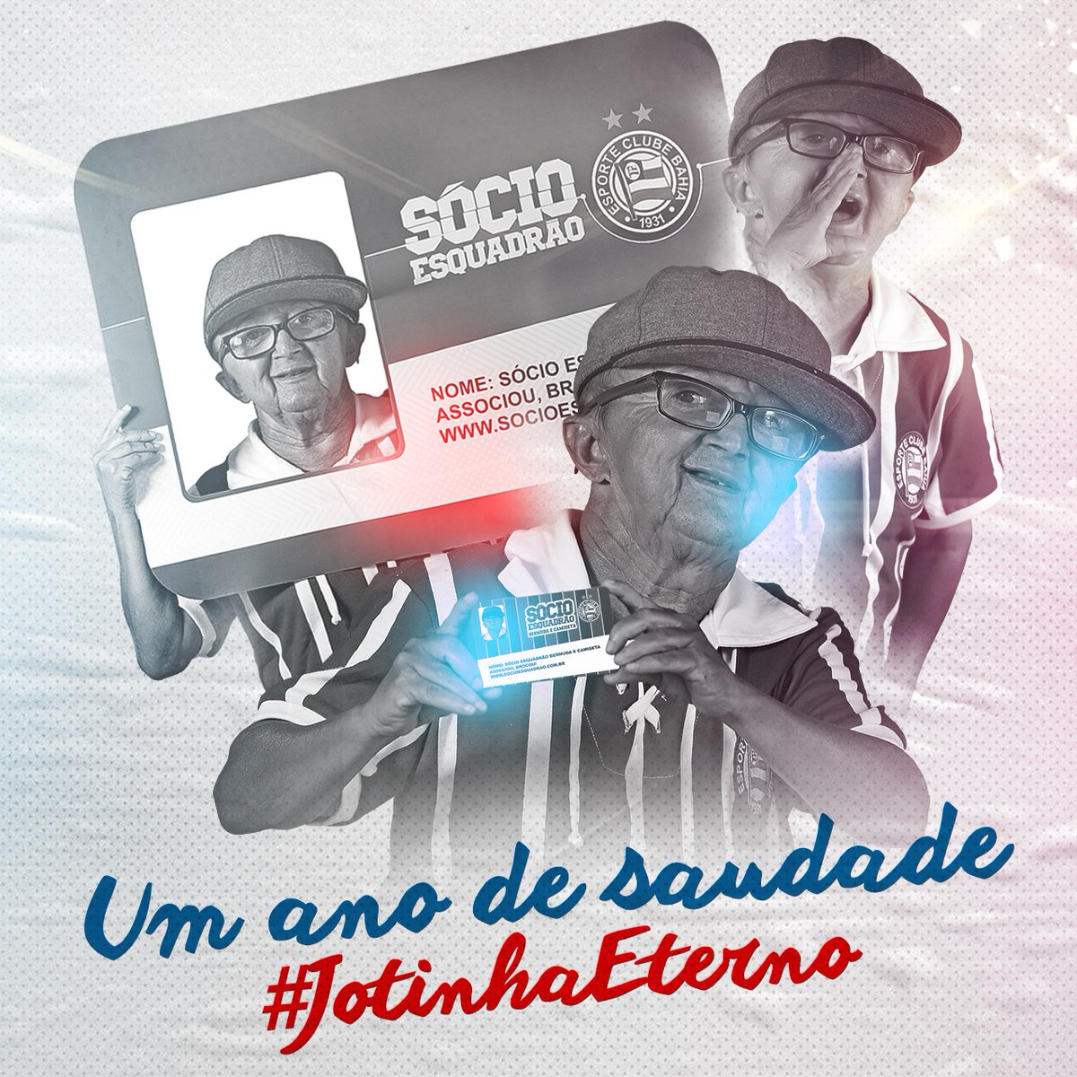 ecbahia's tweet photo. Você faz falta demais, Jota. 💫
Sempre em nossos corações!
#JotinhaEterno #PraJotinha https://t.co/kyat27gmok