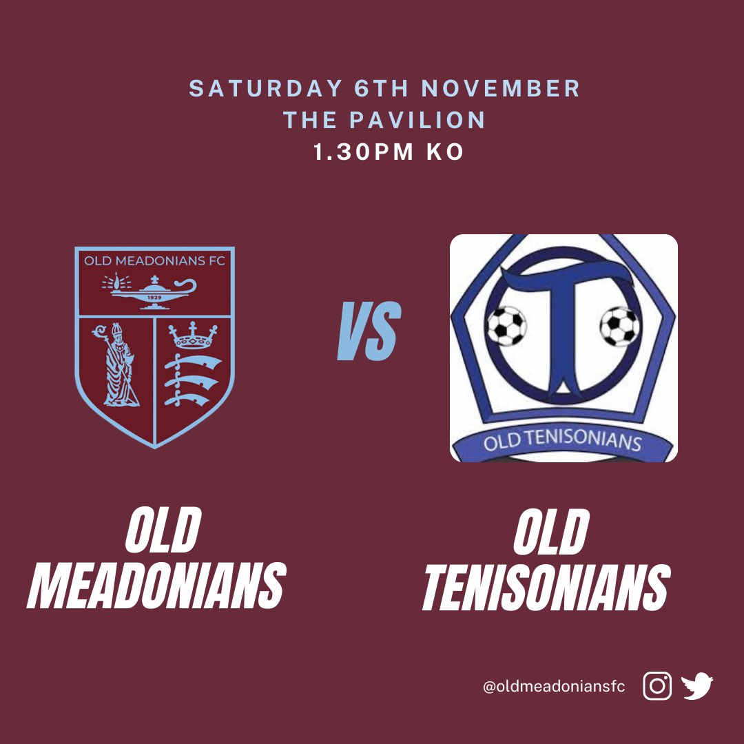 1s are back at home down @thechiswickpavilion tomorrow vs <a href="/OTenisoniansFC/">Old Tenisonians FC</a> - get down and show your support!