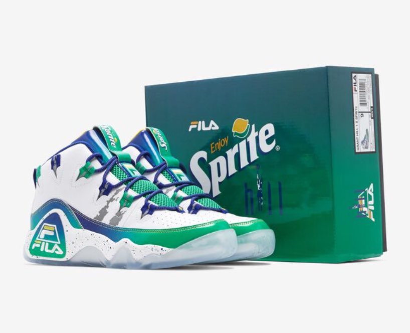 Sprite x Fila Grant Hill 1 ‘White / Lime’