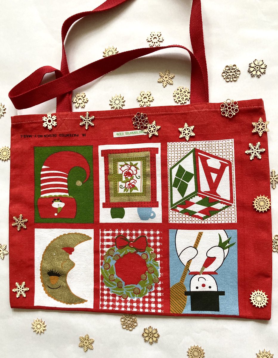 wildbrambling's tweet photo. Christmas stock now live on Etsy! Kitsch aprons, mushroom brooch stocking fillers, and scandi house ornaments. Get festive sustainably with this bounty of upcycled goodness ❤️
#ecochristmas #sustainablechristmas #scandichristmas #scandihome #scandidecor #kitschchristmas https://t.co/297iXiP0Fz