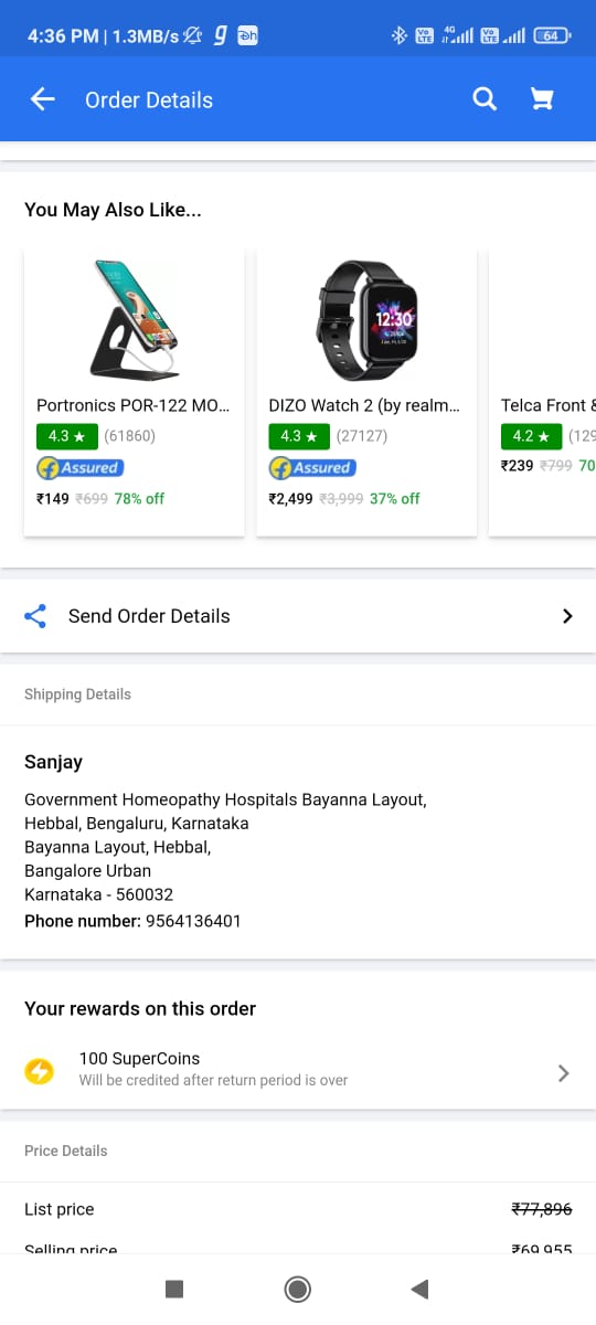 jayanta705's tweet photo. I Jayanta Kumar Samal having flipkart prime membership account got hacked today at on 5.11.2021 around 4 pm. The hacker logged in to my account without my knowledge and made a transaction of Rs.69,955. https://t.co/PHNAkhvfZv