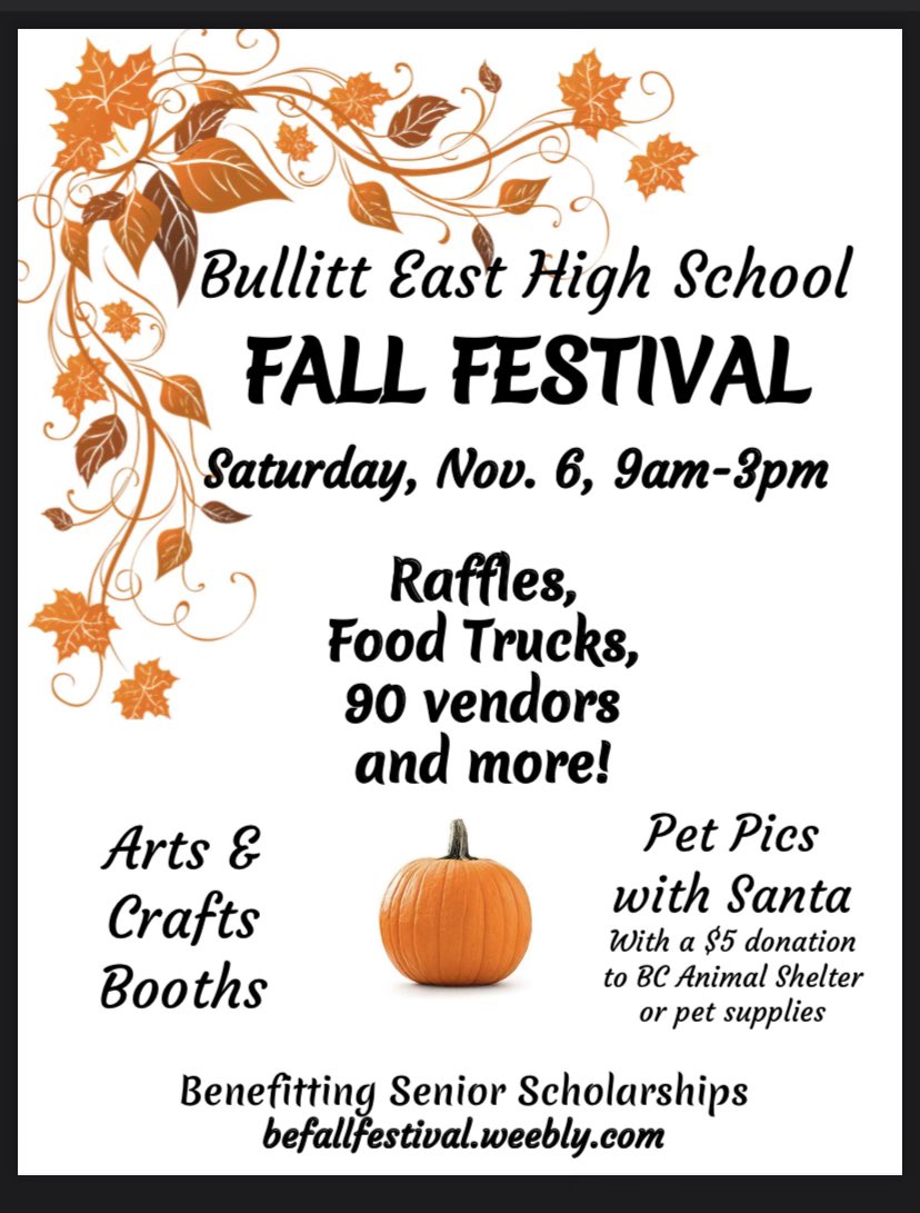 Please come visit us tomorrow, 9-3. Proceeds go to our senior scholarship! 
90+ vendors, food trucks &amp; prizes!