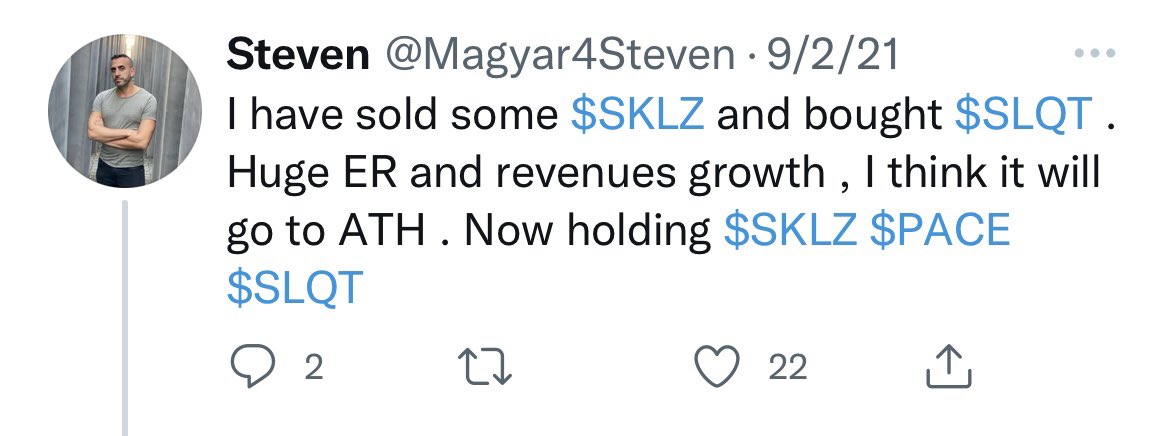 bolsachatcrash's tweet photo. Cuando eres un inútil aunque estés al frente de un servicio de bolsa como la basura de bolsachat …. No se puede ocultar que eres un Inútil. @stevendiaz y sus compras compras mágicas … $SQLT -60% 🤯 https://t.co/BIk5THCYAn
