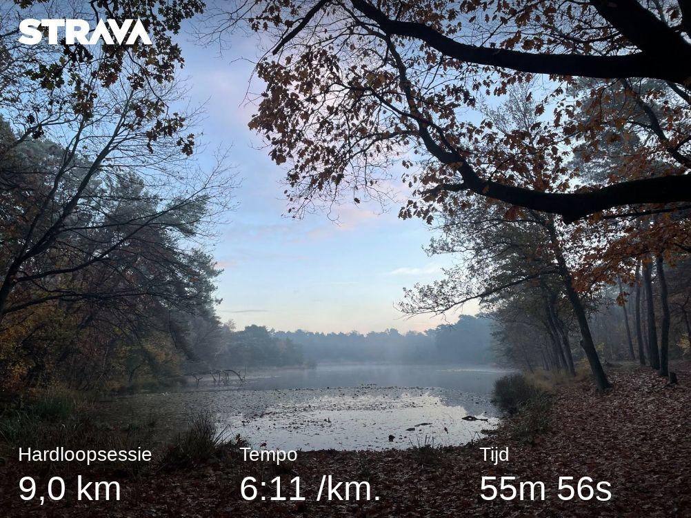 Heerlijke ochtendloop met mijn <a href="/loopmaatjes/">Loopmaatjes</a> #waalre #ikloophard
