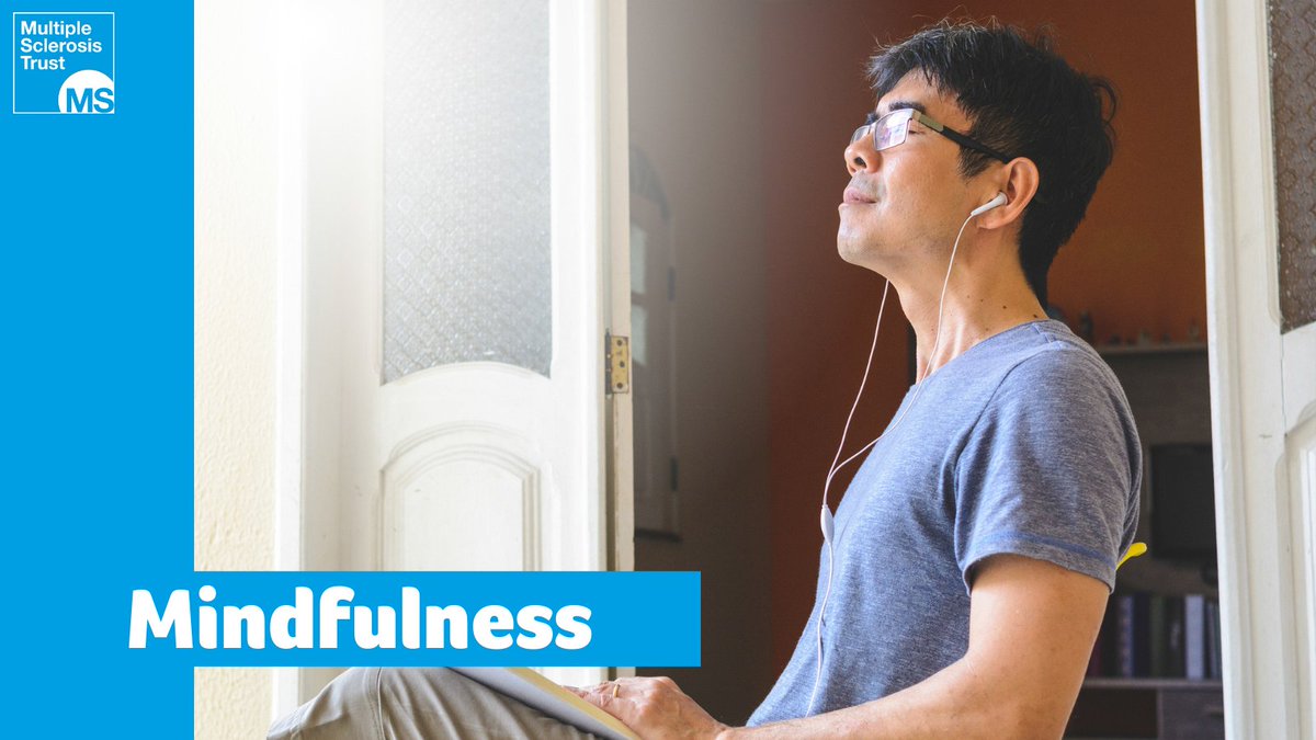 MSTrust's tweet photo. Continuing our theme of stress awareness, today we're talking about #mindfulness. Studies have shown that mindfulness can improve quality of life and help people cope better with their #MS, decreasing pain, stress, anxiety and depression.

https://t.co/Gy9eOCH69a https://t.co/qFWTMpr5Eb