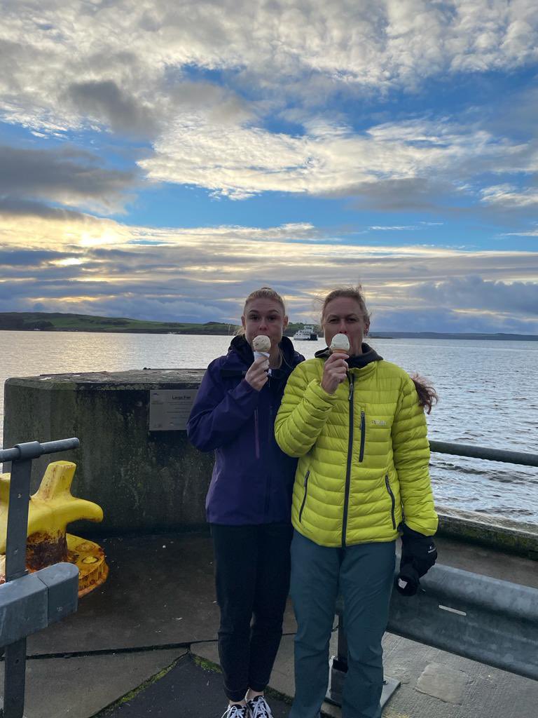 bobontour's tweet photo. #fishandchips #HaggisFritters followed by #ScottishTablet Icecream #Nardinis 😋 @Bartle_5 @thebattlewagon https://t.co/hlPn7jotVG