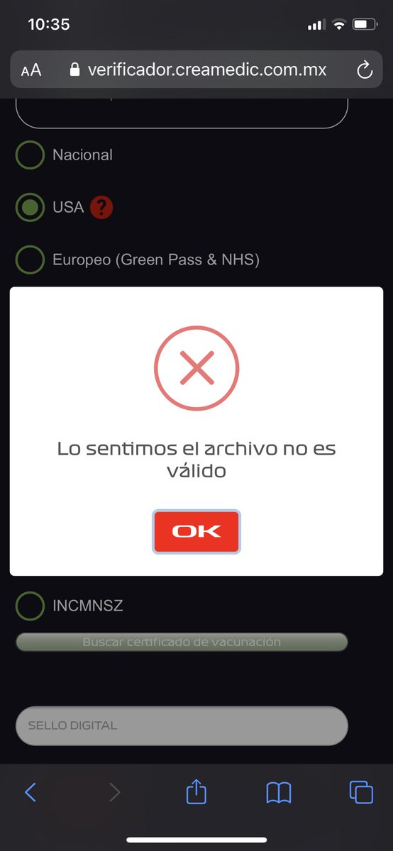 DANRZ's tweet photo. @rsanchezp30 @mexicogp Alguien que haya podido solucionar esto? Trato de subir mis archivos en formato pdf como lo pide y no deja desde ayer.. https://t.co/S3h7aX4hHS