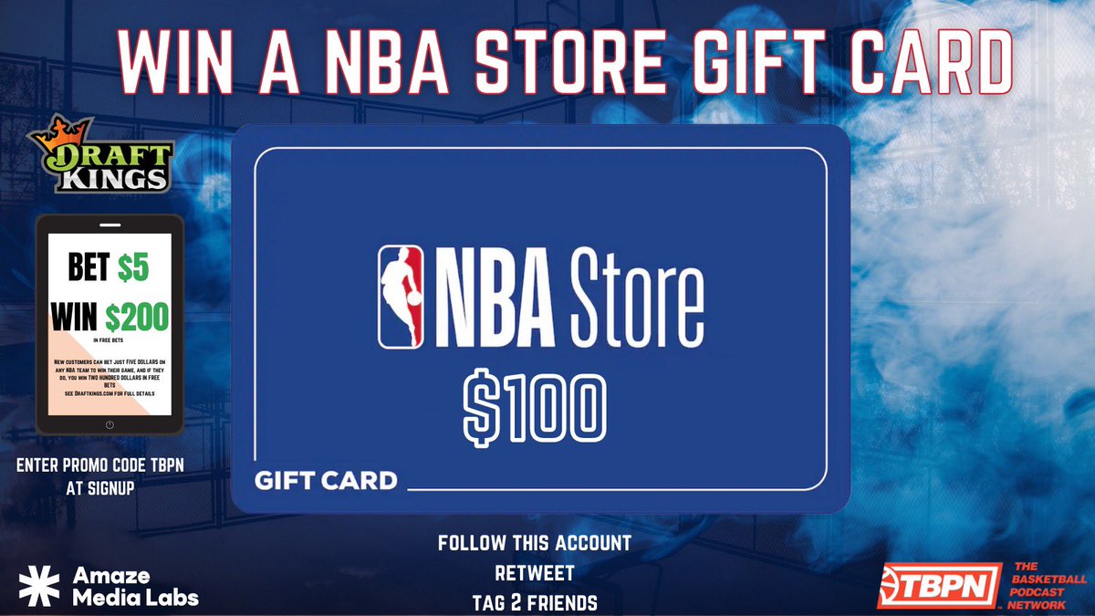 MavsOutsiders's tweet photo. 🚨New contest alert!🚨

1. RT this post

2. Tag 2 friends

3. Make sure you’re following us

That’s it!

You’ll be entered to win a $100 NBA Store gift card!

#TBPN #MFFL  

Also, hit the link below and use promo code TBPN for a chance to turn $5 into $200
https://t.co/5tBPd3zfUF https://t.co/9XCONmlEkr