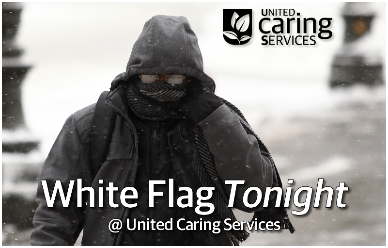 🏳️ WHITE FLAG again tonight 11/5/21 🏳️ at UCS. Served 20 last night. Thanks for your support! 💙

#CommunityOfCaring #EisforEveryone #DowntownEvansville #INthisTogether