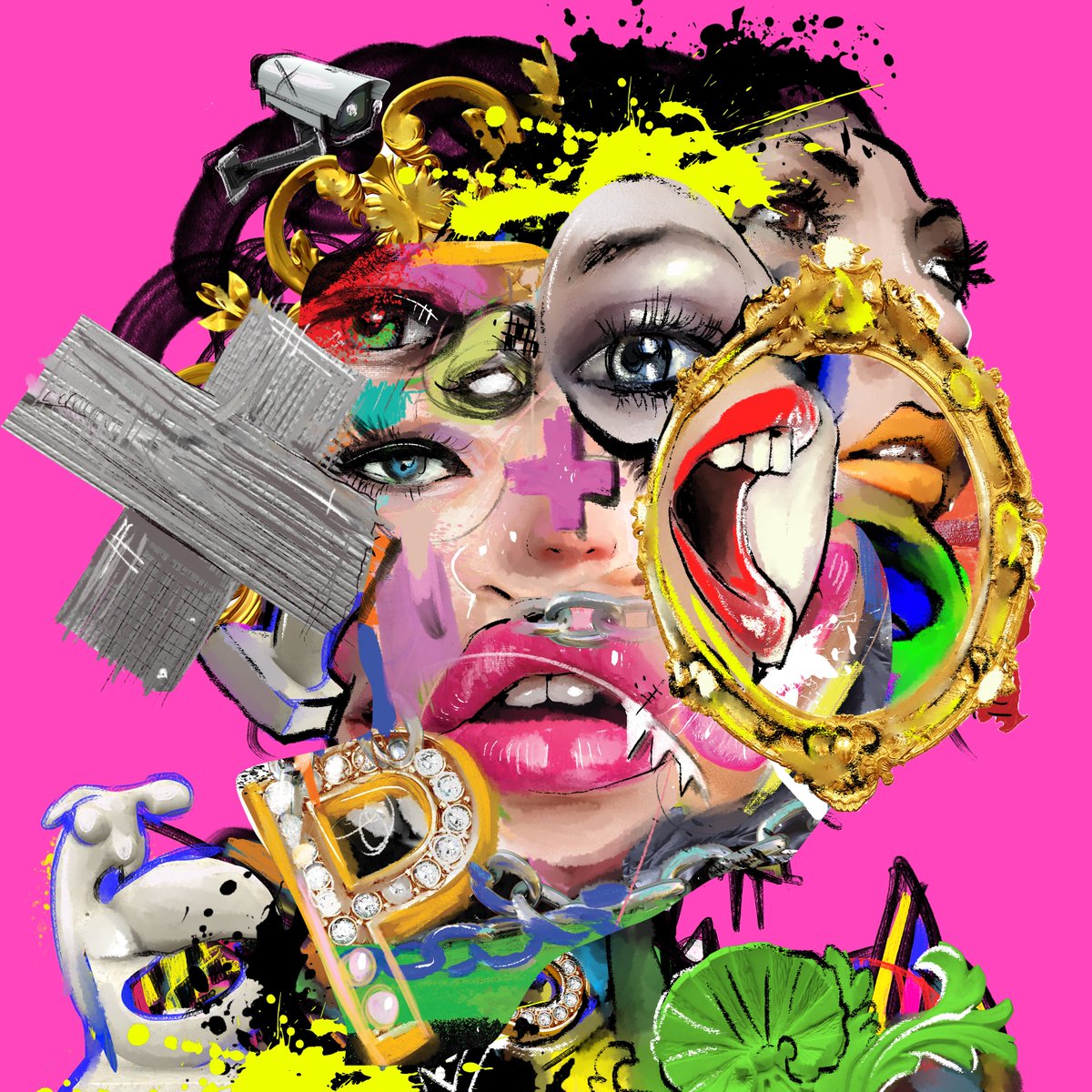 DGTL_TERRAFORM's tweet photo. #FAC3ID is the first generative art collaboration project between LA Glitch Artist 
@Pix3lface
 and Production House 
@DGTL_TERRAFORM 
It also functions as your pass to our physical locations, and to our partnership products/services...

SNEAK PEAK YOU SAY? https://t.co/AxfHzY7vSX