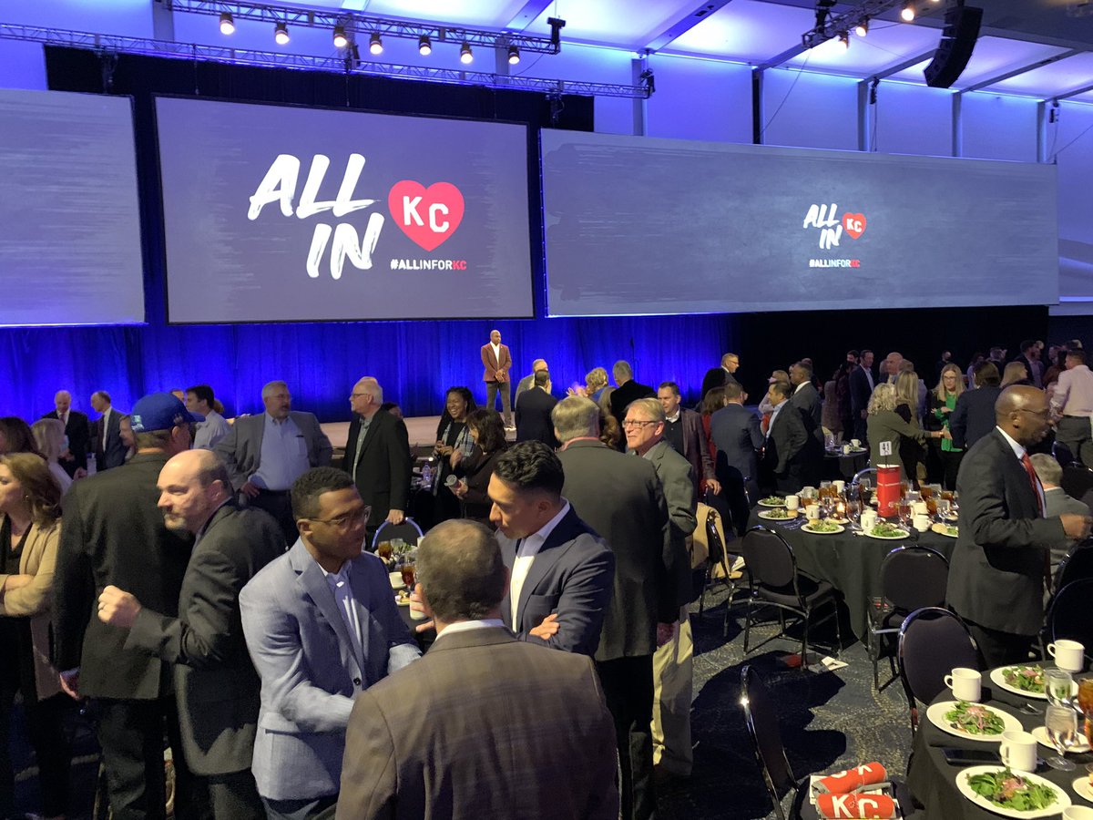 emorgenstern's tweet photo. Celebrating #AllinforKC with #melrobbins. https://t.co/fy8nXLrUy4