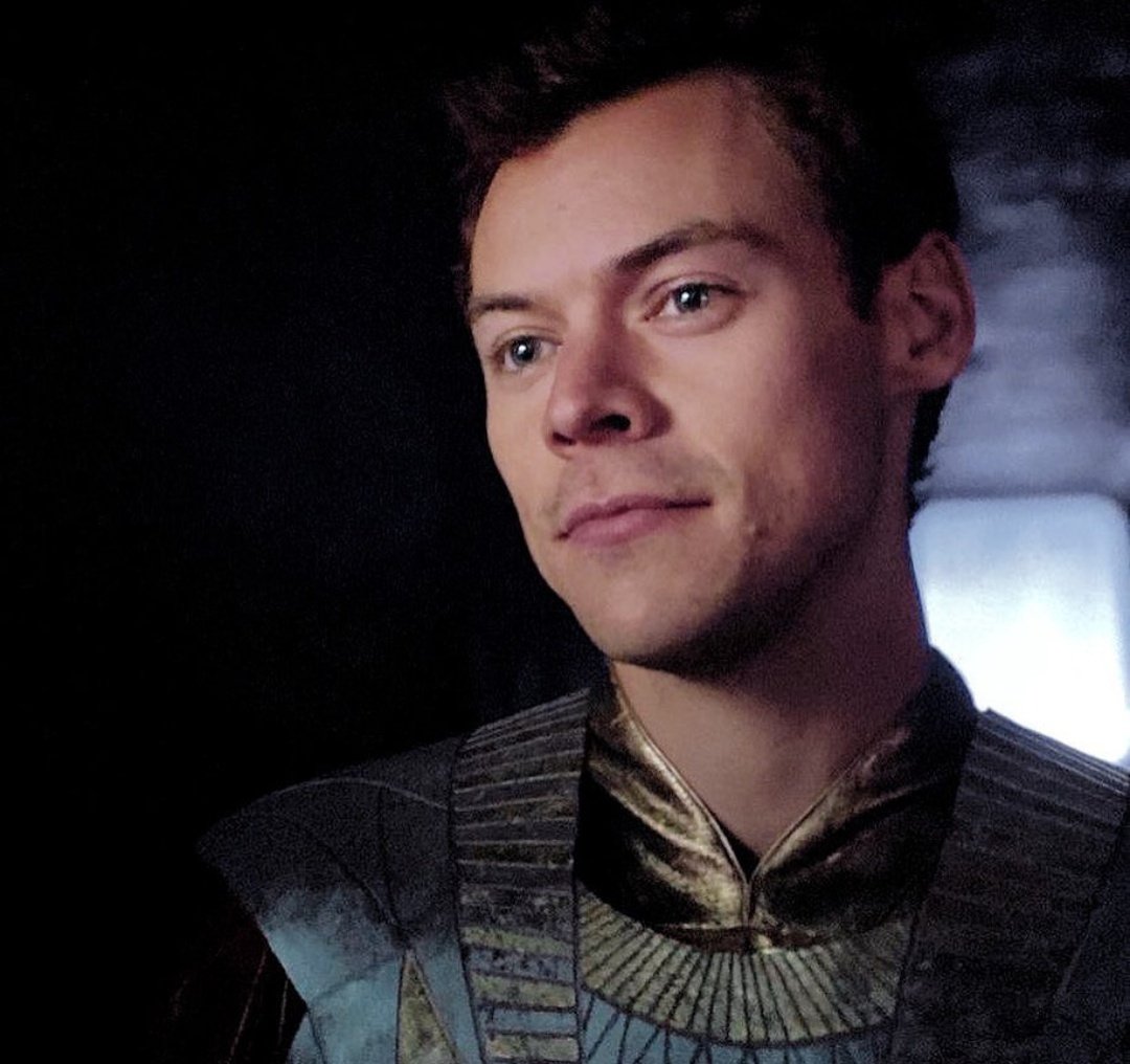 harrymoonchild's tweet photo. Harry Styles as Eros is one for the book, let me tell you. He has so much more in store for us I just know it. https://t.co/3cPjrwyHJh