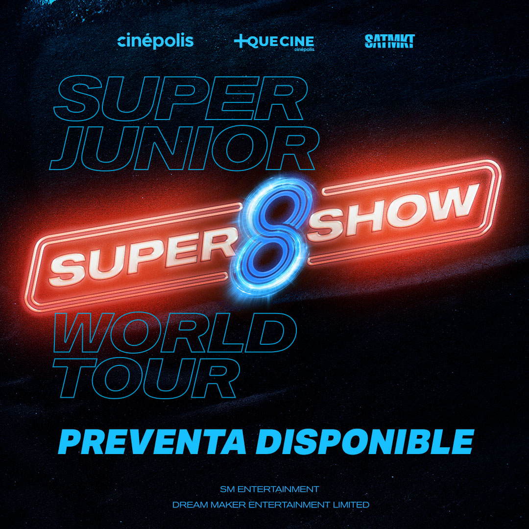 Cinepolis's tweet photo. ¡Porque todos los ELF lo pidieron! La PREVENTA para #SS8 de #SuperJunior ya está aquí 👉 https://t.co/soze2n952x https://t.co/mNSz3faBvx