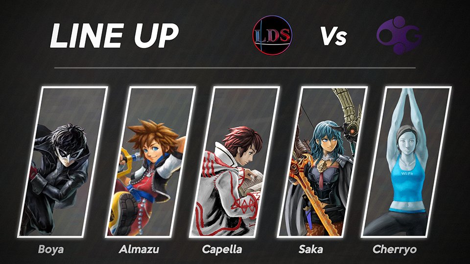LDS_team_ssb's tweet photo. Voici la line up de ce soir pour notre match contre la G4S ! La CB sera streamée par @KiksSSB (lien du stream en réponse) ! https://t.co/gIKoOL8bFx