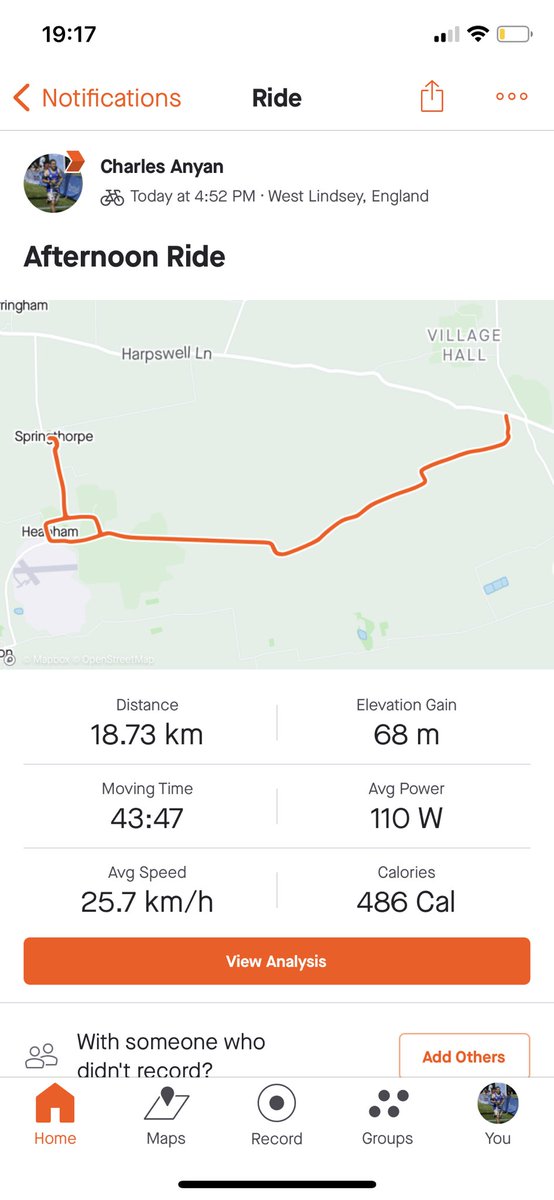 CharlesAnyan's tweet image. Steady #Harpswell ride as I count down to #Gainsborough10K 💥

Managed a slanging match with the local tree surgeon (standard) who is too thick to realise he needs to share the road 🤬