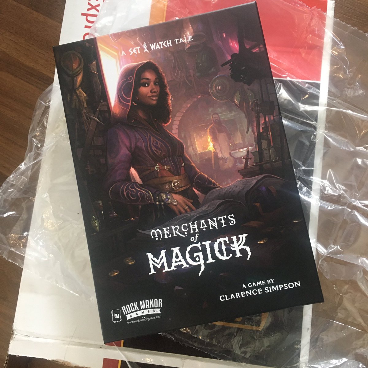 CardboardProf's tweet image. It here! Thanks @StoicHamster @mgnade for the magickal merchandise
