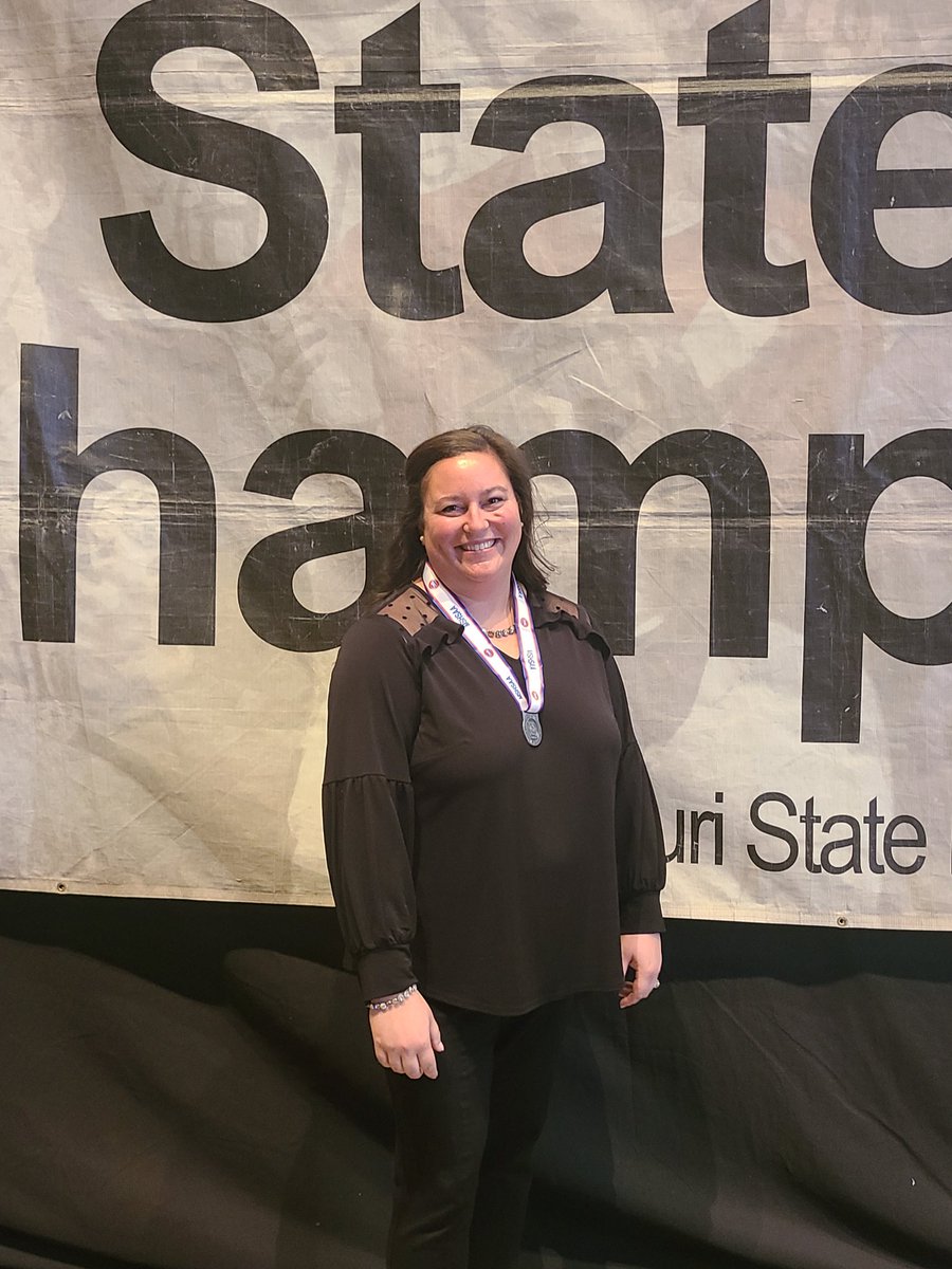 MSHSAA recognized the Logan Rogersville team in its Traditions presentation before the Class 3 State Volleyball Championship game. Representing LR is Emily Hutcheson, who played for LR finishing 3rd in '01, 20 years later she leads her team to a 2nd place finish in Class 4.