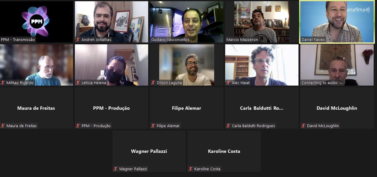abpodcasters's tweet photo. ✅ Em busca d conexões, participamos d live do Prêmio Profissionais da Música, talvez a maior premiação do setor no Brasil. É gigantesco!
@andrehjc falou d demandas d mercado d podcast, importância d redes e parceria.
Potencial p novidades!!!
#abpod #GestãoSonoridades https://t.co/2Rb7ISL7wk