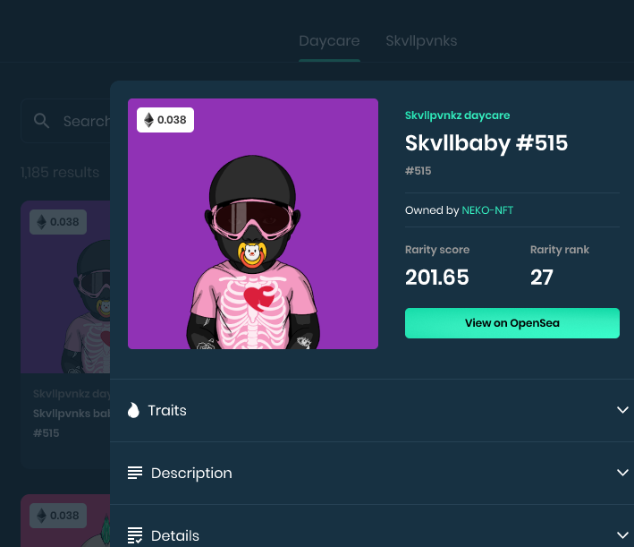 skvllpvnkz's tweet photo. We will soon have a custom Skvllpvnkz marketplace with included rarity rankings, NFT trading and many more usefull tools! 💀

Stay tuned for Roadmap 2.0!

#skvllfam #NFT #NFTCommunity #skvllpvnkz $eth https://t.co/xww5RyzFVy