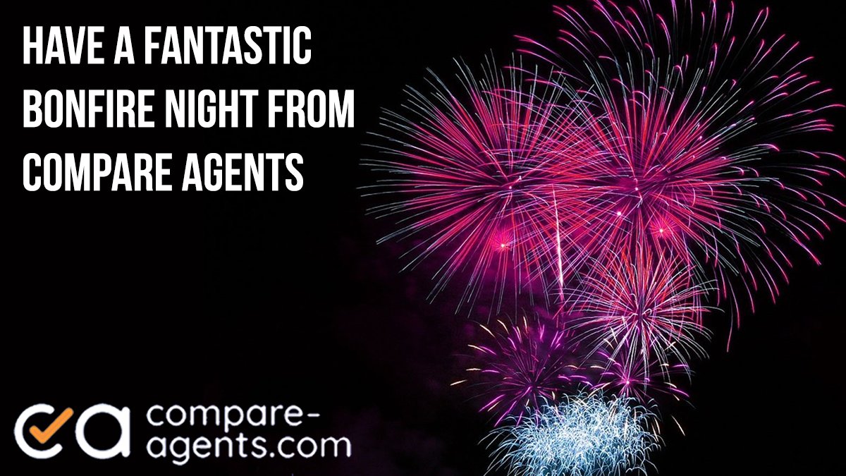 AgentsCompare's tweet photo. Happy Bonfire Night! 
Stay safe and have a great weekend, from Compare Agents

#bonfirenight #compareagents #estateagentscomparison #lookingforhouses #fireworks https://t.co/a4OVPqOQ2i