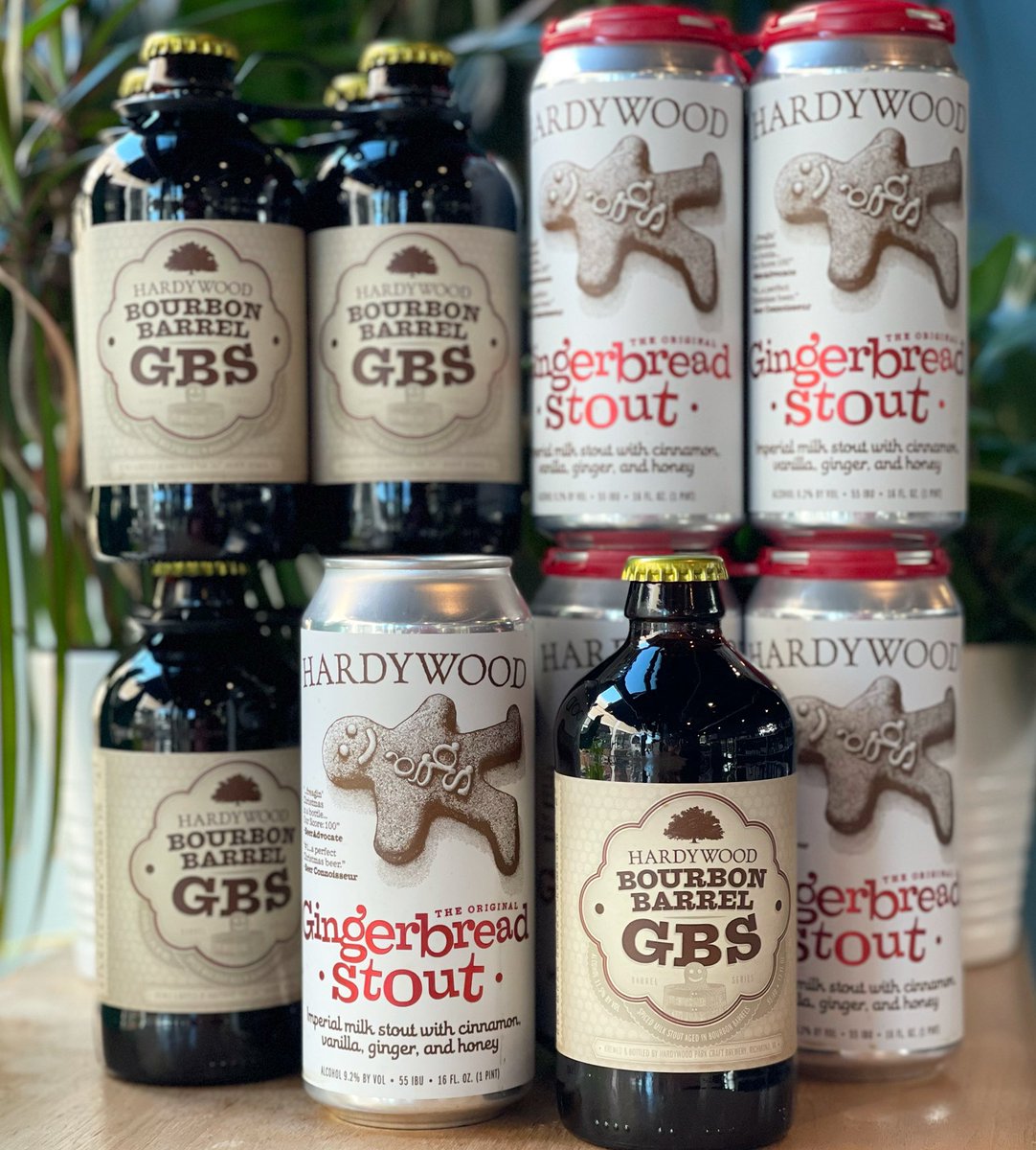 DeptofbeerWine's tweet photo. Gingerbread Stout is here! Every year @hardywood brings the fun, grab some before itโs gone! #gingerbreadstout #gbs #bourbongbs #vaisforbeerlovers https://t.co/PmpoKGWqjT