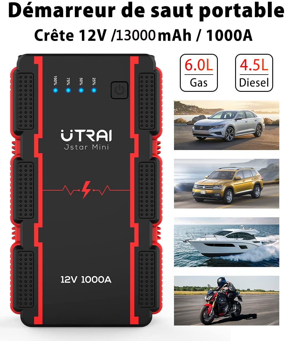 TestQuality1's tweet photo. Un booster de batterie Portable à 45€ qui fait lampe avec deux sorties USB pour recharger nos autres appareils...
Pratiquement que des évaluations positives pour ce produit !
 s'agit-il d'un produit bas de gamme surévalué  ?
On va pas tarder à le savoir  !
#amazon #avis #Top100 https://t.co/fuZdAvFHKn