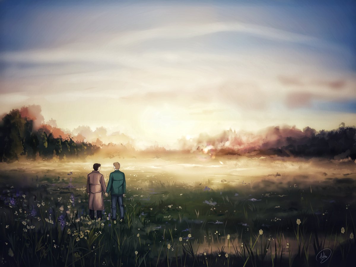 alex_elena's tweet photo. Happy #DestielAnniversary!!
Special thank you to @mishacollins and @robertberens for turning Nov 5th in a date for celebrating love and freedom to speak our truth.
#Destiel #DESTIELisCANON #TheirLoveWasReal https://t.co/ATieAWyYiM