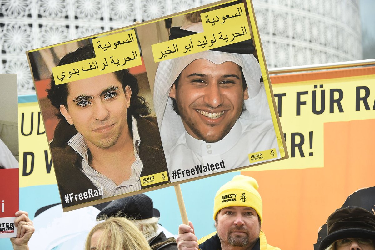 adhofstra's tweet photo. Your Highness @KingSalman & @MojKsa on this Friday we kindly ask you to #FreeRaif @raif_badawi #FreeWaleed #FreeTheJuveniles They all are in your prisons for more than nine years. Please respect their #HumanRights #FreedomOfExpression 🙏
#StandWithSaudiHeroes🇸🇦
#VirtualVigil
#KSA https://t.co/h2LEcSxav7