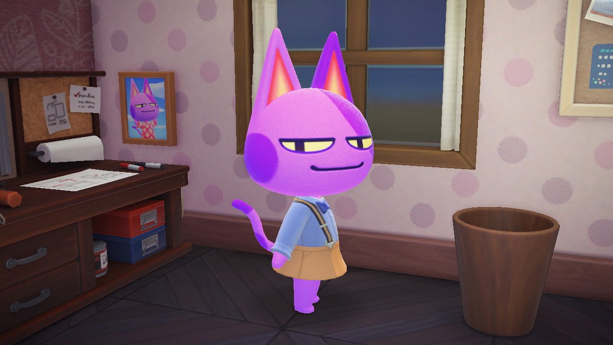 Ulun_cha's tweet photo. My first guest!!!! #AnimalCrossing #ACNH #NintendoSwitch https://t.co/QIe4YFmqbp