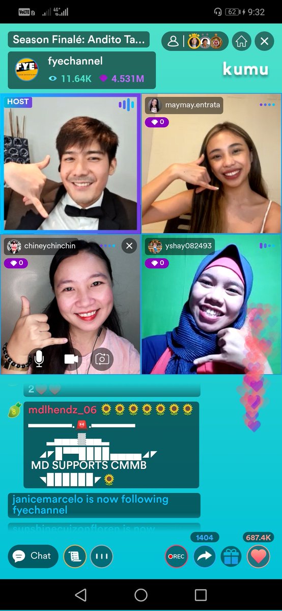chinchin_alb's tweet photo. Thank you so much @robertmarion and @maymayentrata07! Thank you Call Me MayBi team, Ms. Sharleen Soon, FYE channel, @kumuPH, and of course, @kchonline 🥰🥰🥰
#CallMeMayBi #SeasonFinale #Season2pleaseeeeee https://t.co/oNfcE3k7W6