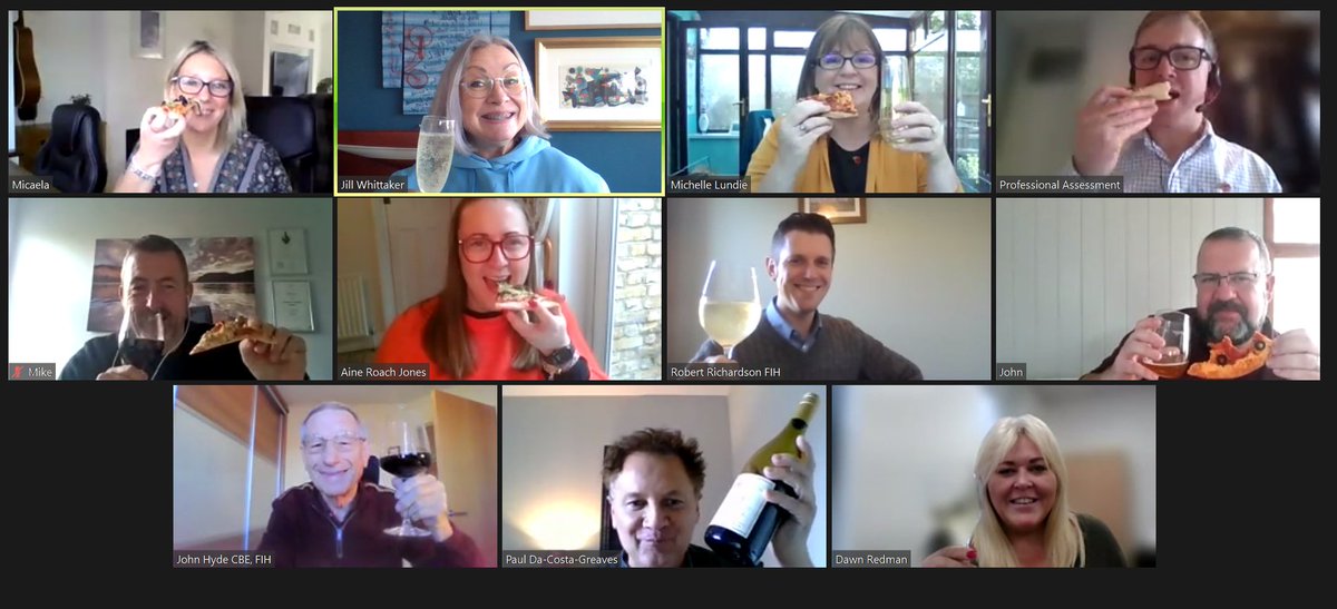 HITTraining's tweet photo. Our judges are having a tough time choosing winners for the HIT Heroes Awards. But pizzas from @Birtellis are helping them! 🍕
 
Thanks to our sponsors @GetMyFirstJob, @IoH_Online, @BIIandBIIAB, @HJUKJobBoard, @koppertcressUK, @ProfAssessment &amp; @FlowTraining
 
#UnmaskingTalent https://t.co/TjbqCU3Ezo