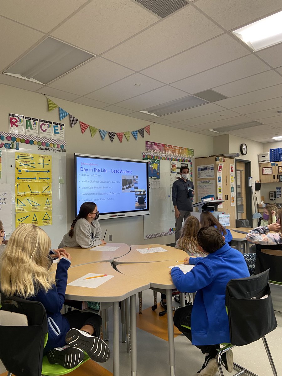 MoyerPhysEd's tweet photo. Career Fair at Moyer! Thanks so much to our amazing presenters! #curiouscriticalthinker #globalcommunicator #❤️2Move @FTSUPT @FTMoyerES @FTSchools https://t.co/ookYKrK6hU