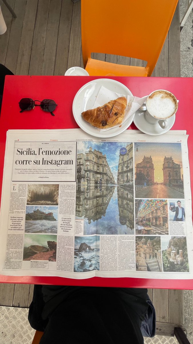 Grazie <a href="/rep_palermo/">Repubblica Palermo</a>, fantastico articolo che parla del libro "Sicilia è amore" 😍 

#MarcoParrino #siciliaèamore #sicilia #libro <a href="/repubblica/">Repubblica</a>