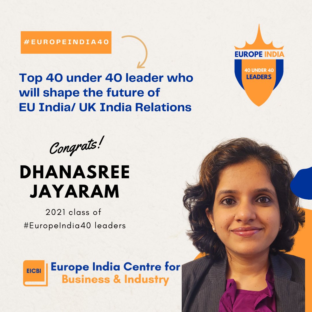 dhanasreej's tweet photo. Proud to be chosen as one of the top 40 under 40 leaders with other friends &amp; peers!! Looking forward to contributing to EU-India &amp; India-UK Relations. Congratulations, @AxelNordenstam, @LaraKlossek, @nicolaskoehler, Sushmita &amp; others!
#EuropeIndia40
@MAHE_Manipal https://t.co/55o6LIUutV