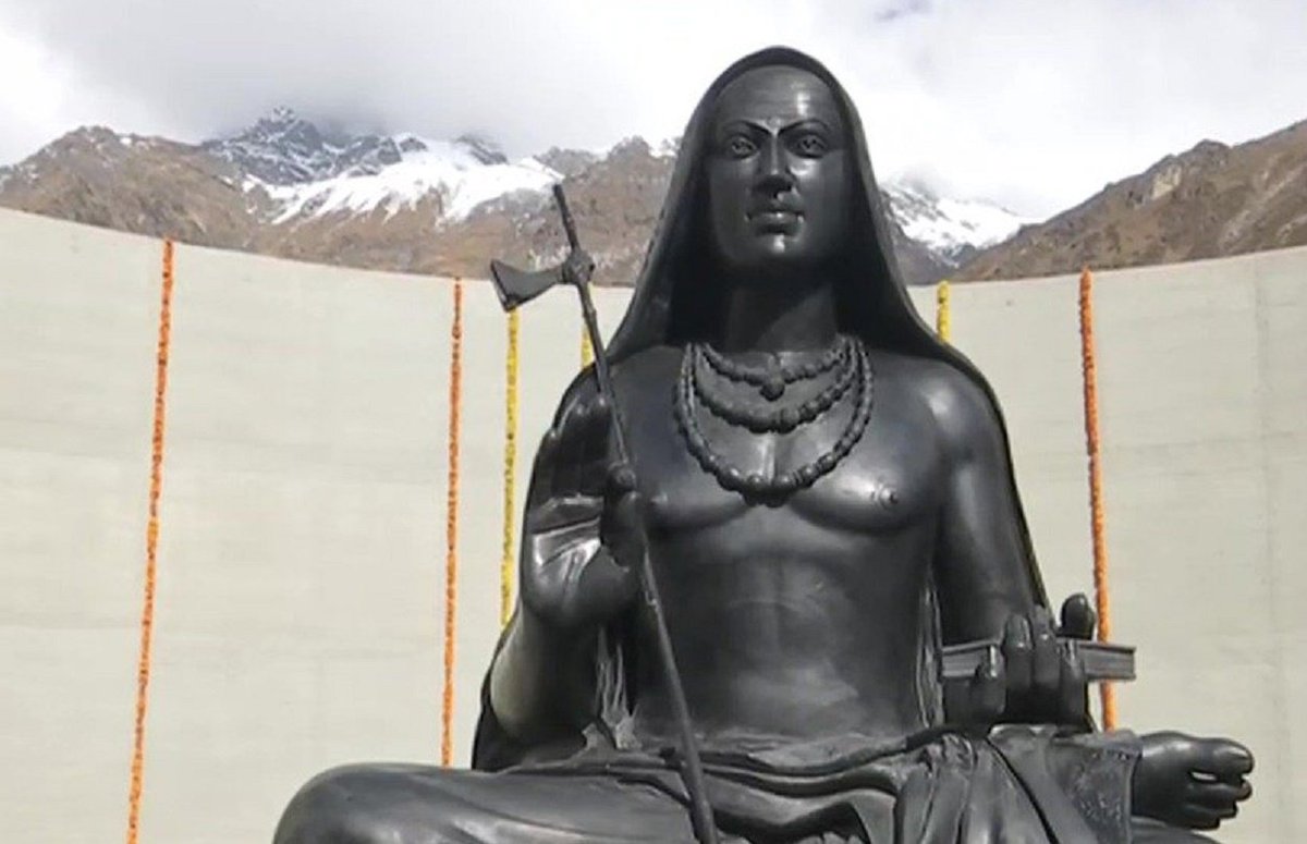 The installation of the Adi Shankaracharya Vigraham at Kedarnath by <a href="/PMOIndia/">PMO India</a> is a momentous occasion for all the seekers and devotee-practitioners of #Vedanta. 

Let us all pray to Sri Shankara Bhagavadpadacharya to bless us with knowledge and wellbeing.