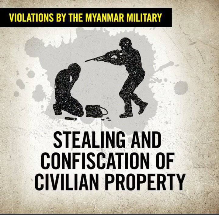 SAC Forcefully raided into houses at North TawGyaung village.20 motorcycles and abducted 17 villagers by gun firing from North Nabu I village,an abducted civilian was seriously injured.
LEGALIZATION OF NUG
#Nov5Coup  
#WhatsHappeningInMyanmar