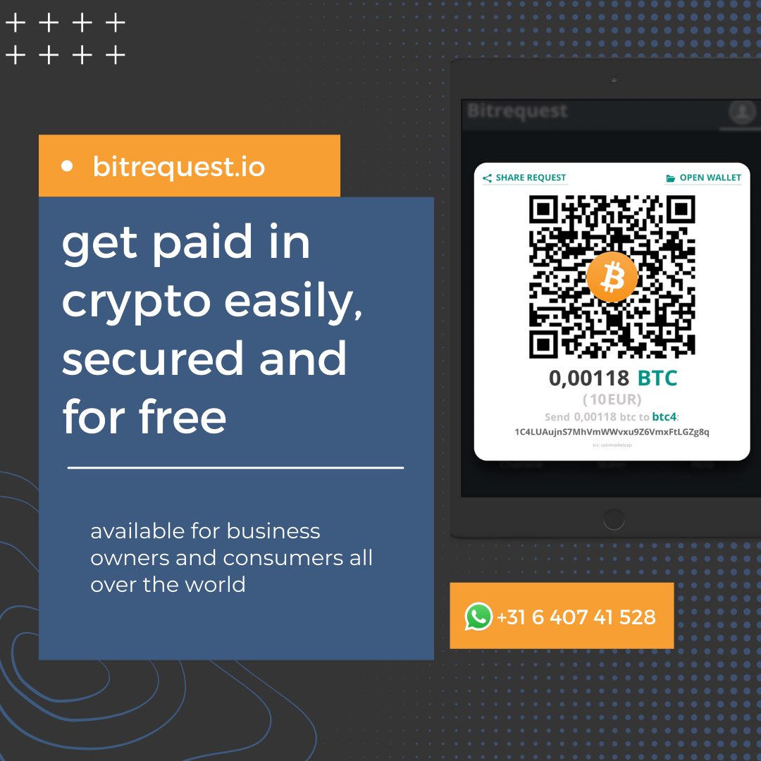 _LindaTran's tweet photo. Hi Everyone! Let’s be a pioneer and accept #crypto #payments! It’s free and installed in just a few minutes. Your phone is your #wallet through 1 app. We’ve made it very easy for #business wallets too! DM for more information or leave your number so we can call you back. #tikkie https://t.co/jf4ni6xv1L