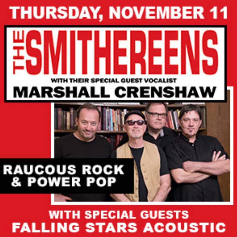 FallingStarsUSA's tweet photo. Coming up on Thursday, November 11th🎸
Falling Stars Acoustic Set opening for The Smithereens w/ Marshall Crenshaw at Music Box!!!

This show is gonna be rockin🤘Tickets are still available at https://t.co/msJOll3FWS

#livemusic #concert #rocknroll #rock #music #powerpop https://t.co/7AeOPaSxkB