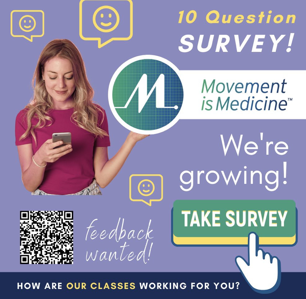 CMTNeuropathy's tweet photo. Take our 10 question survey for Movement Is Medicine feedback!! https://t.co/cJOrZVGdf5 #mim #movementismedicine #cmtstrong #hnf4cmt #teamcmt #charcotmarietoothdisease #adaptiveworkout https://t.co/3JbnvXYTU3