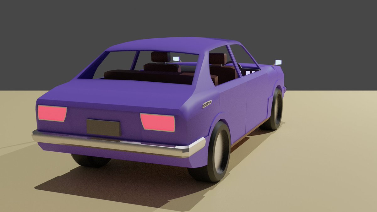 trenaime's tweet photo. Corolla KE30 (It's my first time modeeling a car :p), kinda fit the style of simplicity that Jailbreak has
#Blender3d #KE30 #jailbreakcreations https://t.co/jE3cUEzyI5
