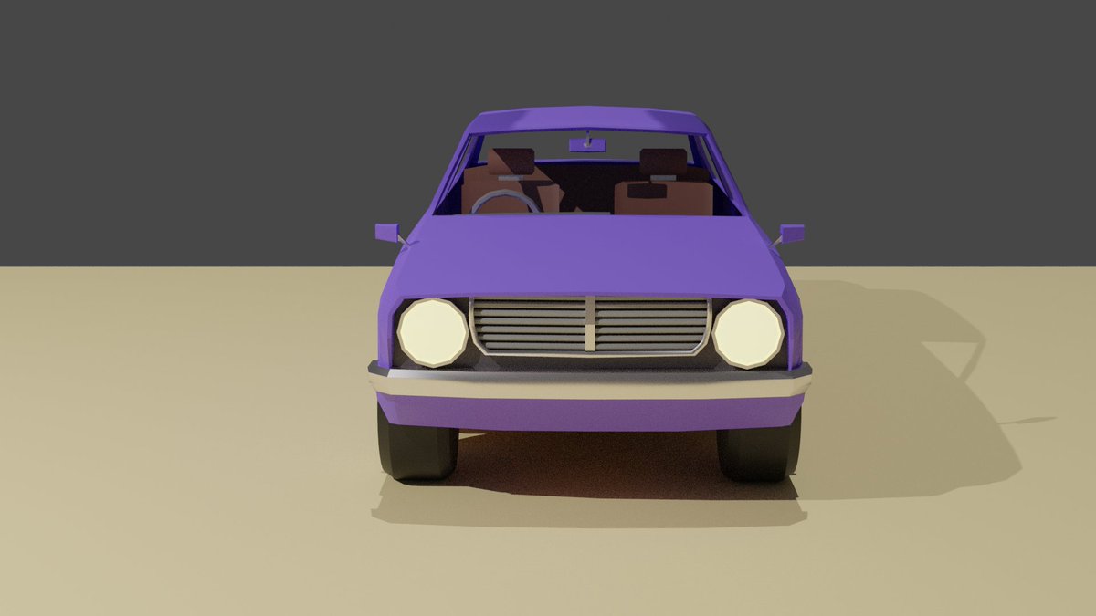 trenaime's tweet photo. Corolla KE30 (It's my first time modeeling a car :p), kinda fit the style of simplicity that Jailbreak has
#Blender3d #KE30 #jailbreakcreations https://t.co/jE3cUEzyI5