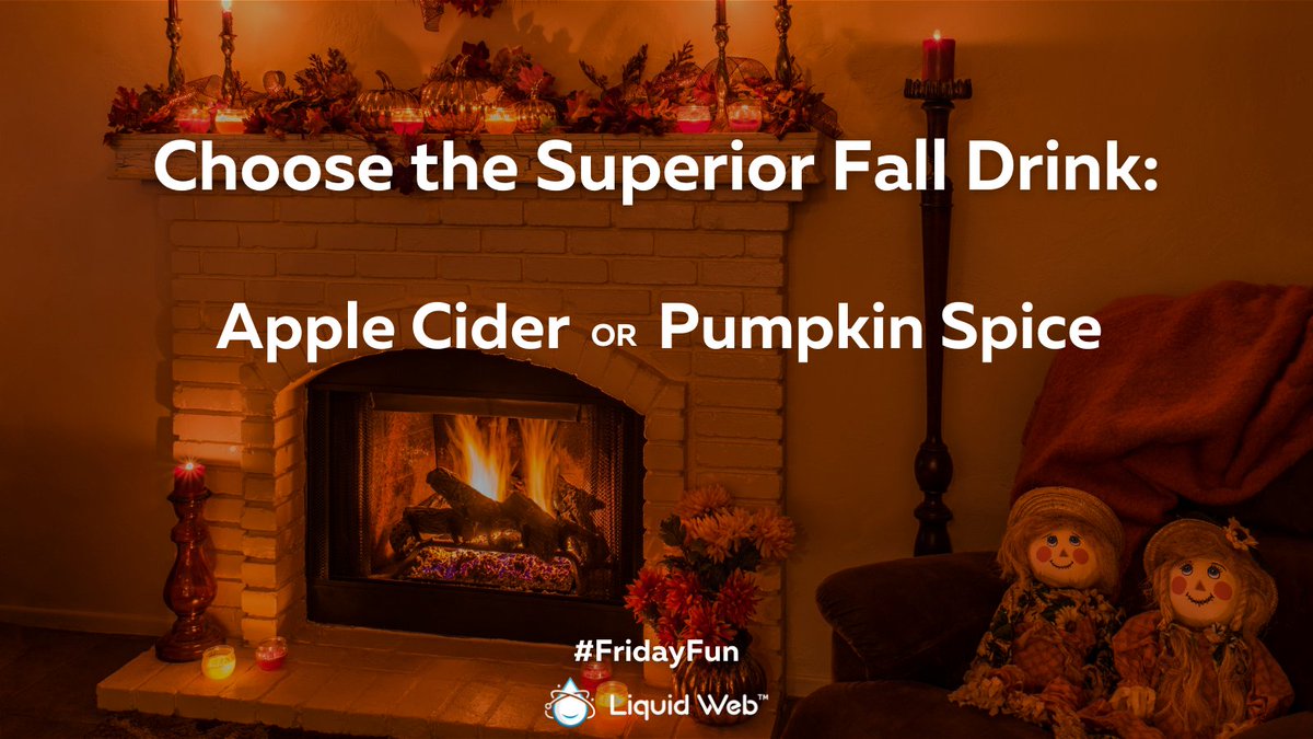 LiquidWeb's tweet image. Let&apos;s get this fall fight started! @nexcess @stellarwp @GiveWP @renewabelle @TerryTrout5678 @cawheeler99 @cambermc @jmariecowan @wpcoffeetalk @RonRezon3 @HazelQuimpo @BobWP 

#FridayFun #LiquidWebFun #LiquidWebFridayFun #LifeAtLiquidWeb